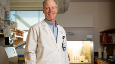UAMS’ Brooks Gentry, M.D., is leading the study of what could become the first monoclonal antibody treatment for methamphetamine use disorder and overdose.