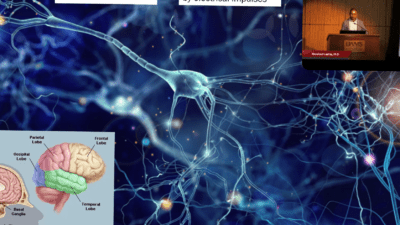 Harshad Ladha, M.D., used graphics to illustrate his presentation.