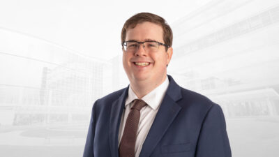 Kirk West, Ph.D., UAMS' first recipient of the American Cancer Society's Postdoctoral Fellowship