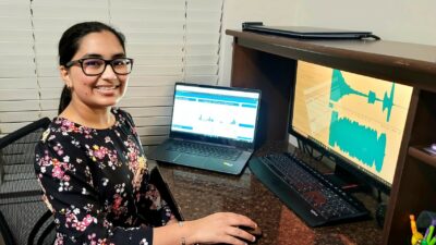 Anu Iyer, a junior at Little Rock Central High School, was invited to join a UAMS research team studying Parkinson's disease.