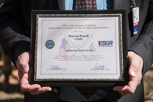 Powell's Patriotic Employer Award
