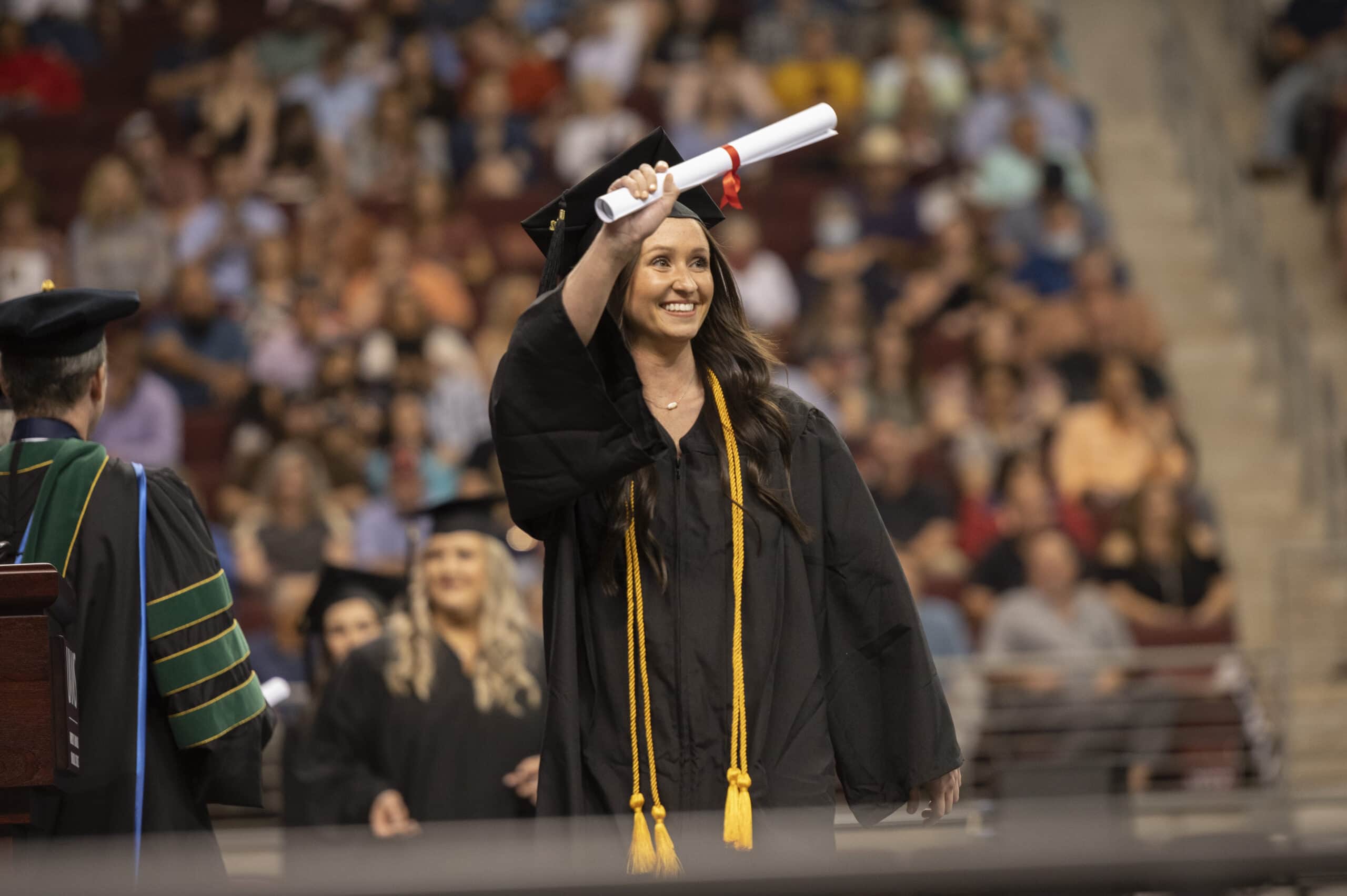 Degrees and certificates were conferred to 942 graduates of the University of Arkansas for Medical Sciences' five colleges and graduate school on May 21.