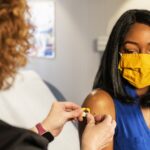 African-American women received vaccine