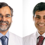 Tuhin Virmani, M.D., Ph.D., left, and Rohit Dhall, M.D.