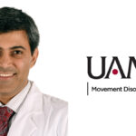 Rohit Dhall, M.D., with Movement Disorders logo