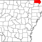 Clay County on Arkansas Map
