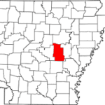 Lonoke County on Arkansas Map