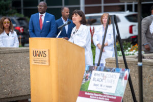 Stephanie Gardner, provost and chief strategy officer, talks about UAMS' commitment to reducing inequities in health care.