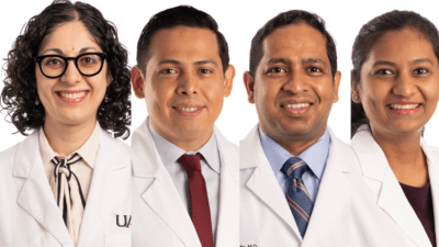 Four new cancer doctors joined the Winthrop P. Rockefeller Cancer Institute at UAMS