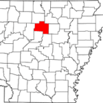 Van Buren County on Arkansas Map