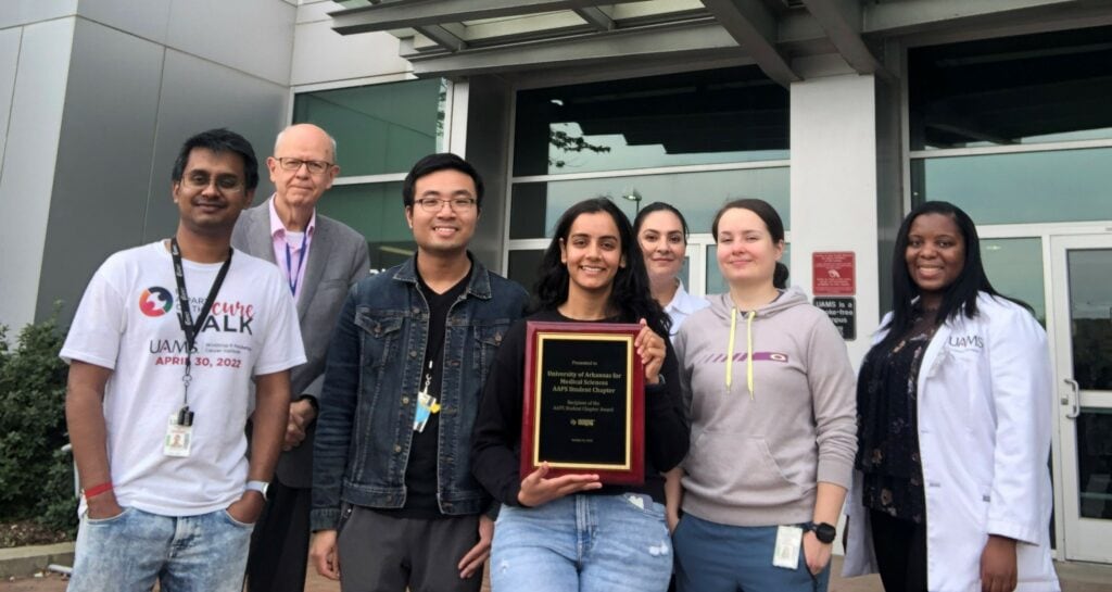 UAMS College Of Pharmacy Named 2022 AAPS Student Chapter Of The Year ...