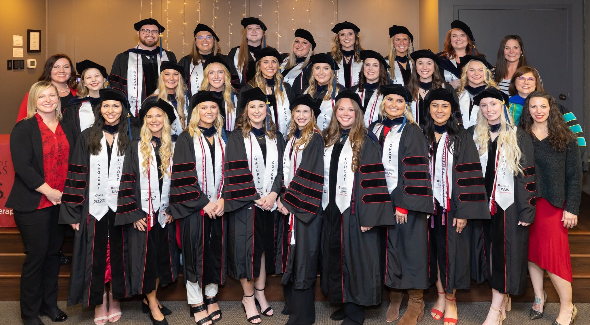 UAMS/UA Occupational Therapy 1st Cohort with Faculty