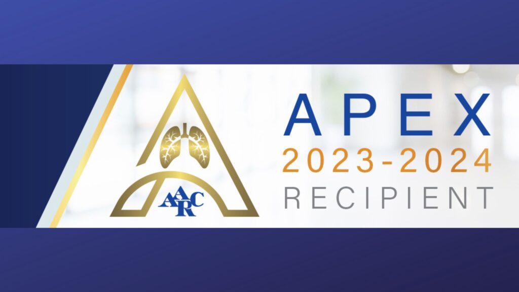 Respiratory Care Department Earns Apex Award UAMS News