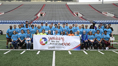 Cancer survivors were among the more than 1,000 walkers at the 2022 Be a Part of the Cure Walk. This year's event is set for May 6.