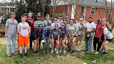 COP students cleanup