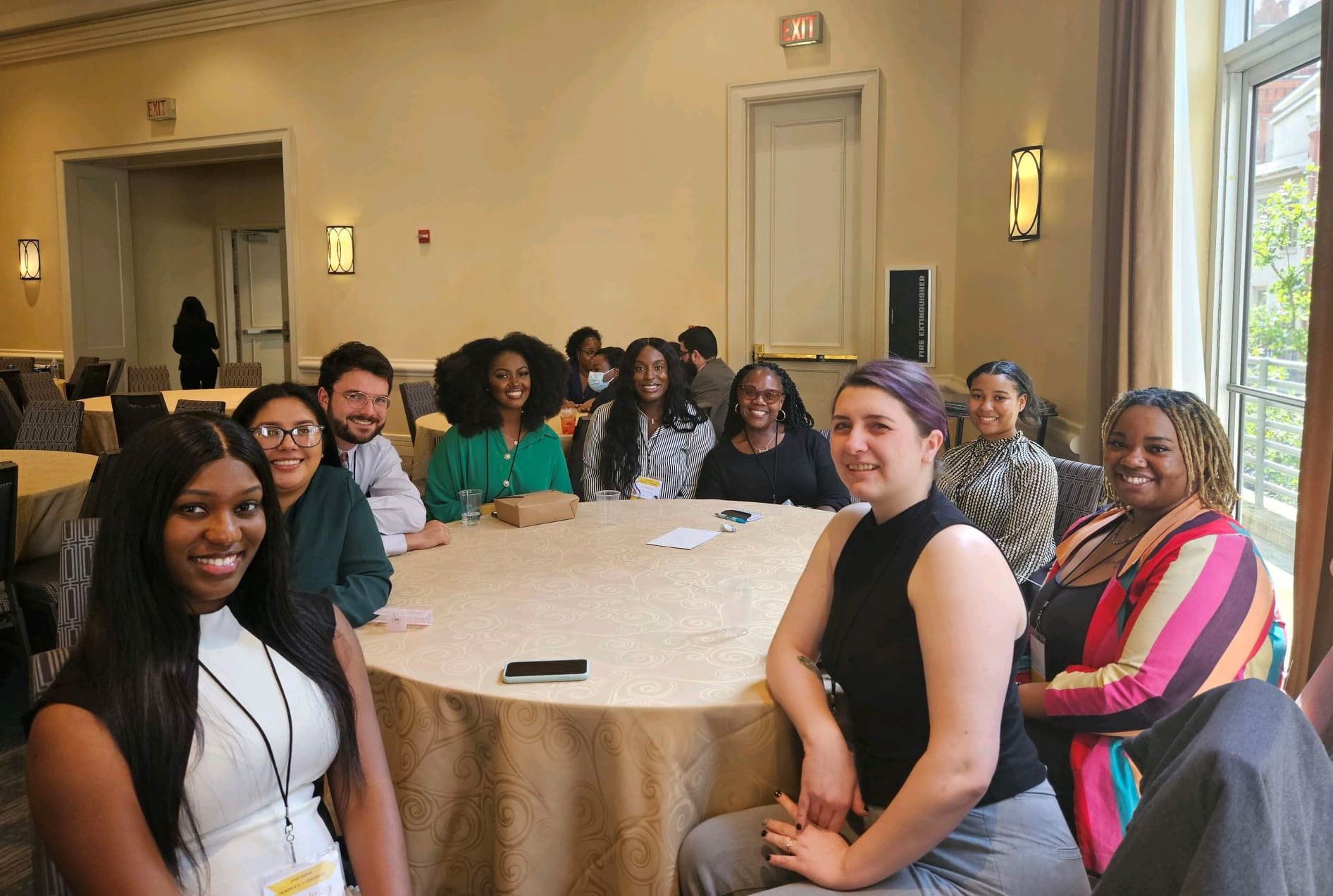 Students from the University of Arkansas for Medical Sciences chapter of the Student National Pharmaceutical Association attend the organization's regional conference in New Orleans.