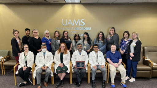 Members of the UAMS Movement Disorders Team