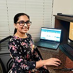 Anu Iyer began working on the machine learning Parkinson's disease study at UAMS as a high school student.