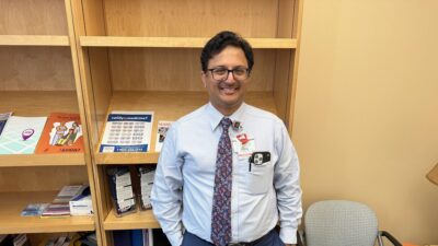 Srinivasa Gokarakonda, M.D., serves as medical director of UAMS' Six Bridges Clinic, which treats patients between the ages of 12 and 21 for dependency on substances like opioids, alcohol and marijuana.
