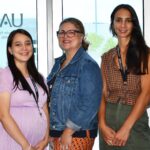 The first class of certified lactation counselors pose for a photo.