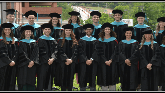 Photo of the UAMS Doctor of Physical Therapy class of 2024