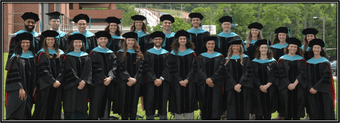 Photo of the UAMS Doctor of Physical Therapy class of 2024