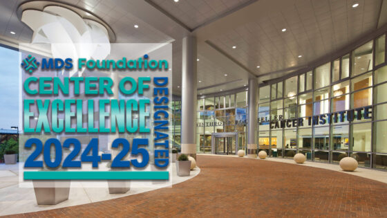 UAMS Winthrop P. Rockefeller Cancer Institute Named Center of Excellence by MDS Foundation