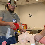 University students get a hands-on look at emergency medicine.