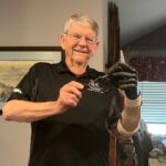 Dewey Hickey was amazed at how his prosthetic hand system helped him repair his bait casting reel.