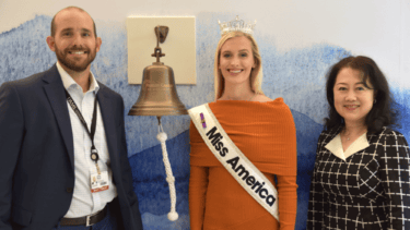 Miss America Madison Marsh Visit Proton Center of Arkansas 