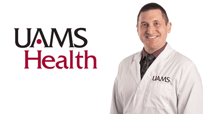UAMS Dermatologic Oncologist Justin McLawhorn, M.D.