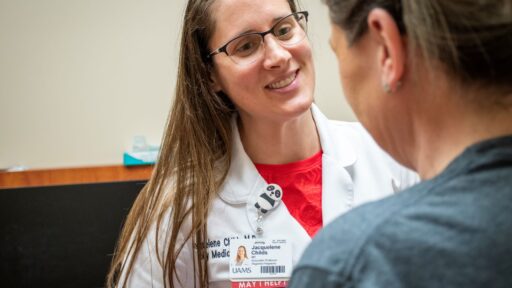 Physicians at UAMS Regional Campuses, including Jacquelene Childs, M.D., at the UAMS Family Medical Center in El Dorado, will play key roles in expanding rural research as part of the CARE for Health™ program.