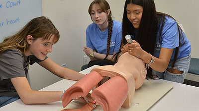 Students across Arkansas learned about health care professions thanks to the UAMS MASH program.