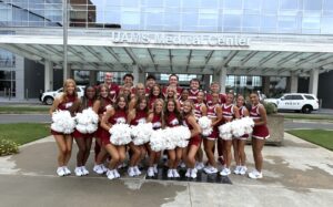 The University of Arkansas Spirit Squad