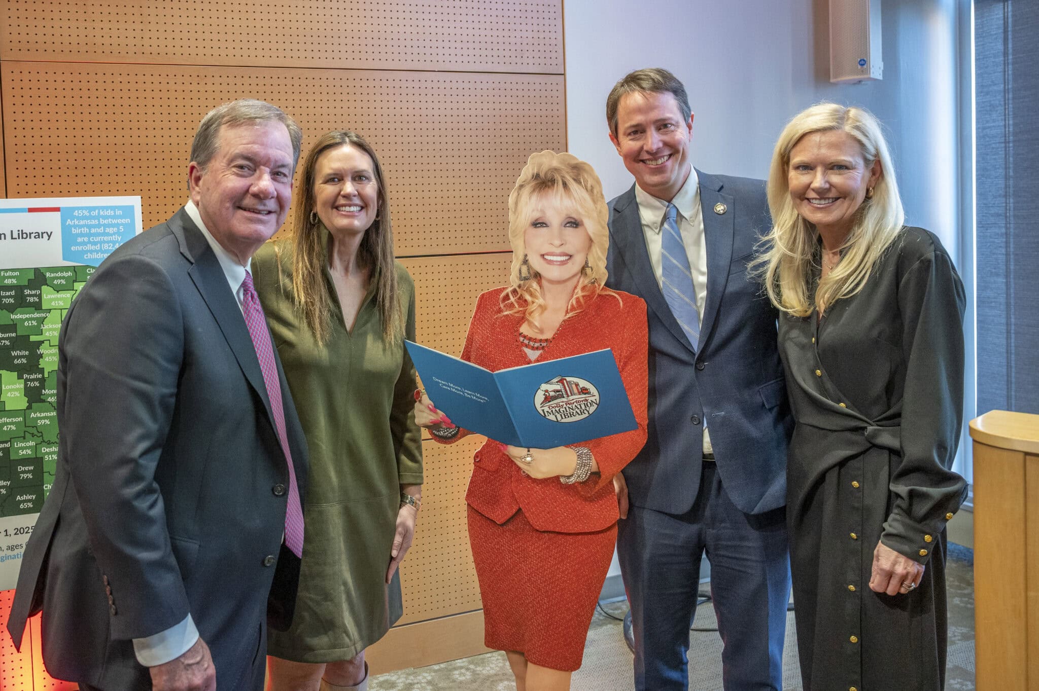 UAMS Celebrates Dolly Parton’s Imagination Library with Governor, State ...