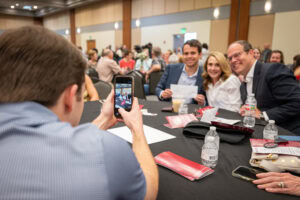 Noah Ross shares his letter showing he matched to an internal medicine residency in Birmingham, Alabama, surrounded by family -- including his father, Douglas Ross, M.D., a UAMS Class of 2020 graduate.