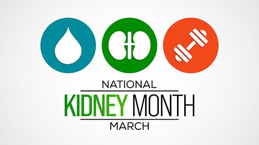 National Kidney Month Logo
