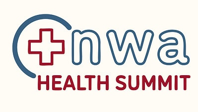 Logo that says "NWA Health Summit"
