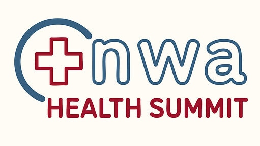 Logo that says "NWA Health Summit"