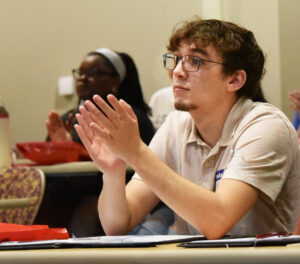 Anden Owen from University of Arkansas at Monticello, hopes to enter medical school