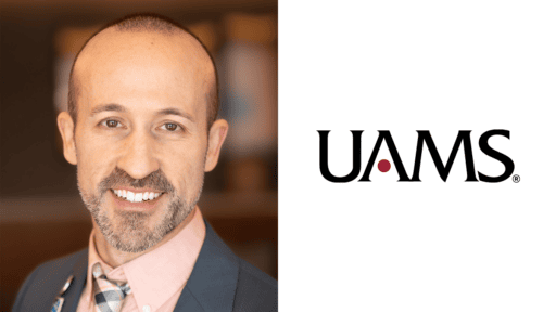 Brandon Morshedi, pictured in this photo, is an emergency medicine physician in the UAMS Department of Emergency Medicine.