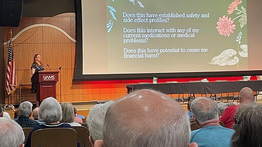 Hillary Williams, M.D., discusses the use of dietary supplements to help with Parkinson's symptoms.