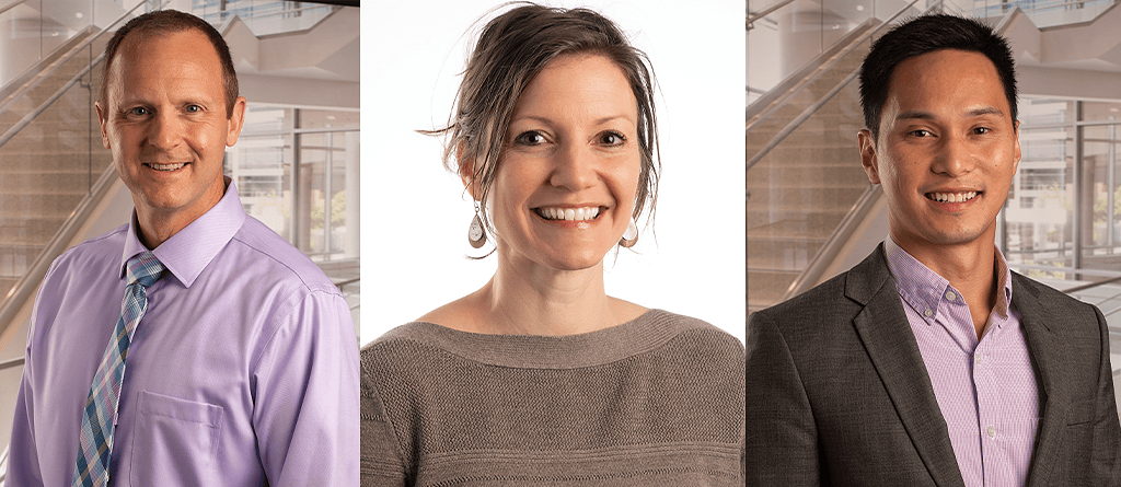 <p>Karl Boehme, Ph.D.; Samantha Kendrick, Ph.D.; Mark Manzano, Ph.D.</p>
<div><a class="more" href="https://news.uams.edu/2026/05/07/graduate-schools-gpibs-program-offers-varied-paths-into-biomedical-research/gpibs-featured/">Read more</a></div>