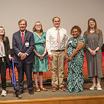 Applause, laughter, and heartfelt reflections filled the room May 7 as the University of Arkansas for Medical Sciences (UAMS) honored seven graduates of its Project SEARCH program.