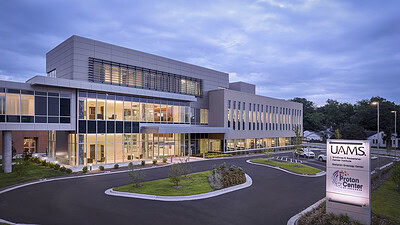 Radiation Oncology and Proton Center aerial photo