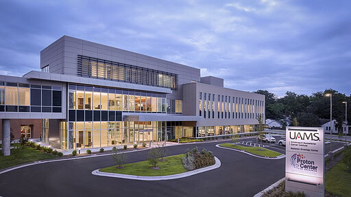 Radiation Oncology and Proton Center aerial photo