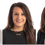 Layla Simmons, left, Summer Khairi and Deziree Arnett, direct the three degree programs of the Department of Imaging and Radiation Sciences.