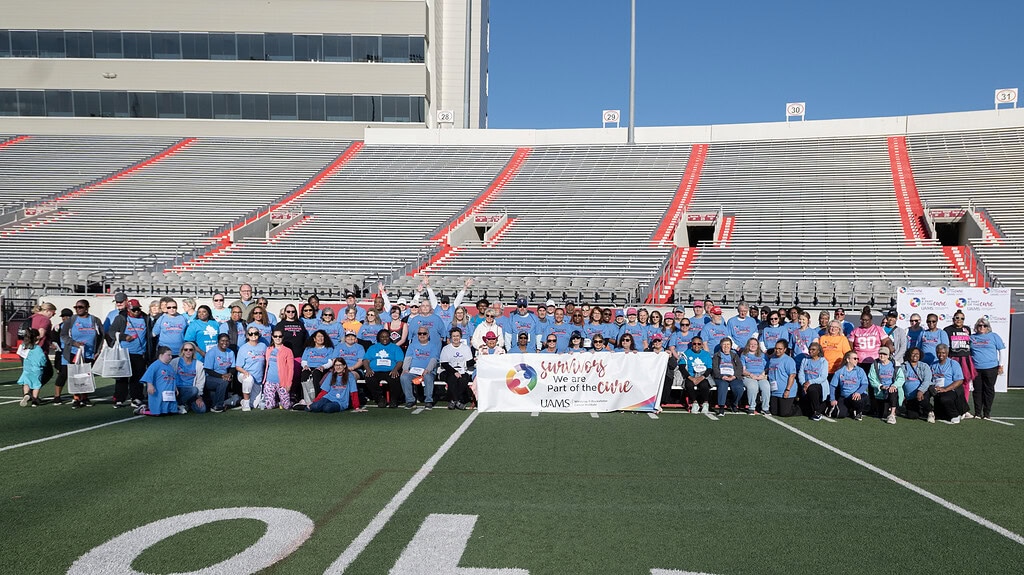 <p>A Be A Part of the Cure Walk tradition – survivors pose for a photo before the walk begins.</p>
<div><a class="more" href="https://news.uams.edu/2026/05/12/be-a-part-of-the-cure-walk-raises-more-than-500000-for-cancer-research/survivors-evan/">Read more</a></div>