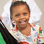 Photo of a smiling child