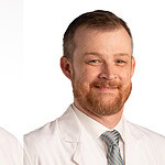 John Spollen, M.D., (left) and Leslie Stone, M.D., MPH